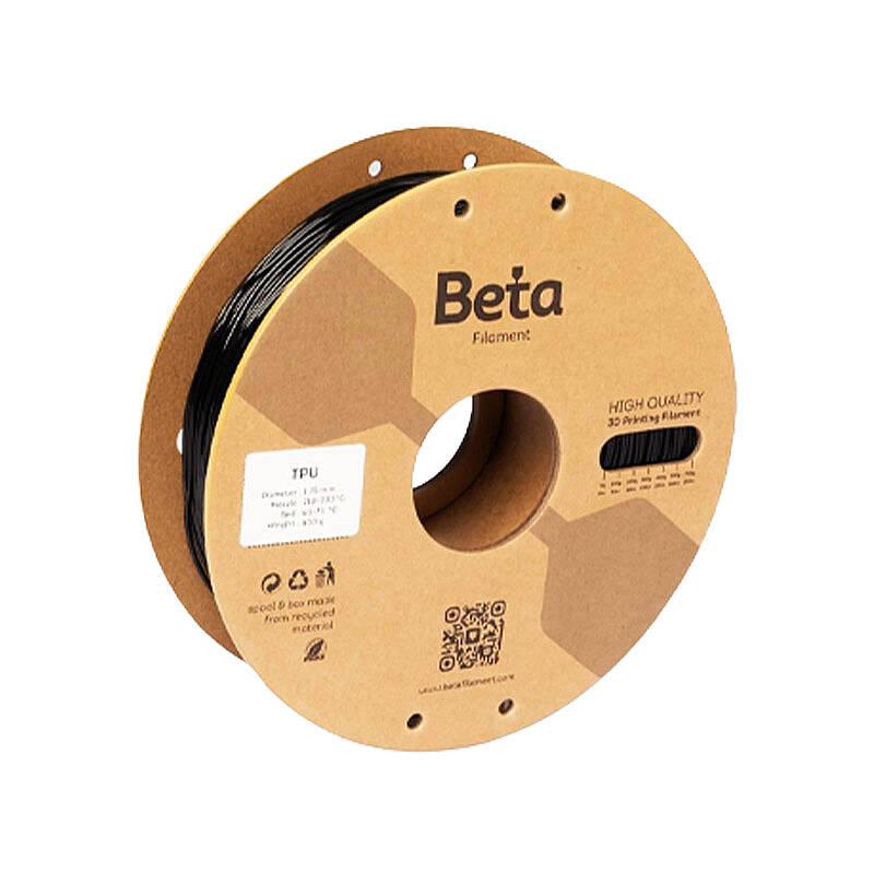 Beta TPU 95A Siyah Filament 1.75mm 800gr - 2