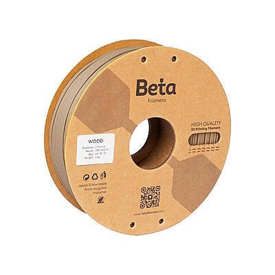 Beta Wood Filament 1.75mm 1000gr - Beta (1)