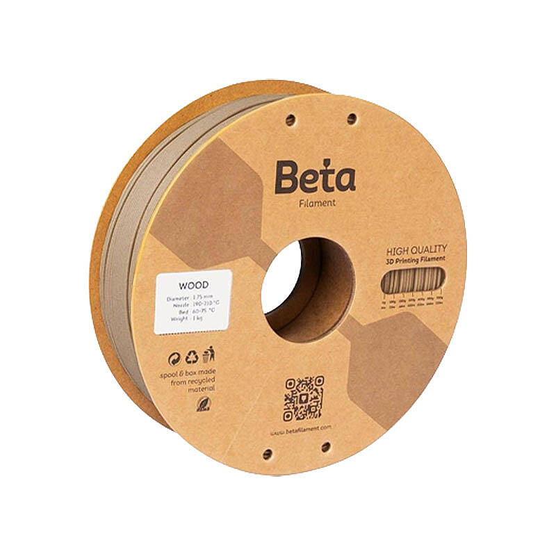 Beta Wood Filament 1.75mm 1000gr - 2
