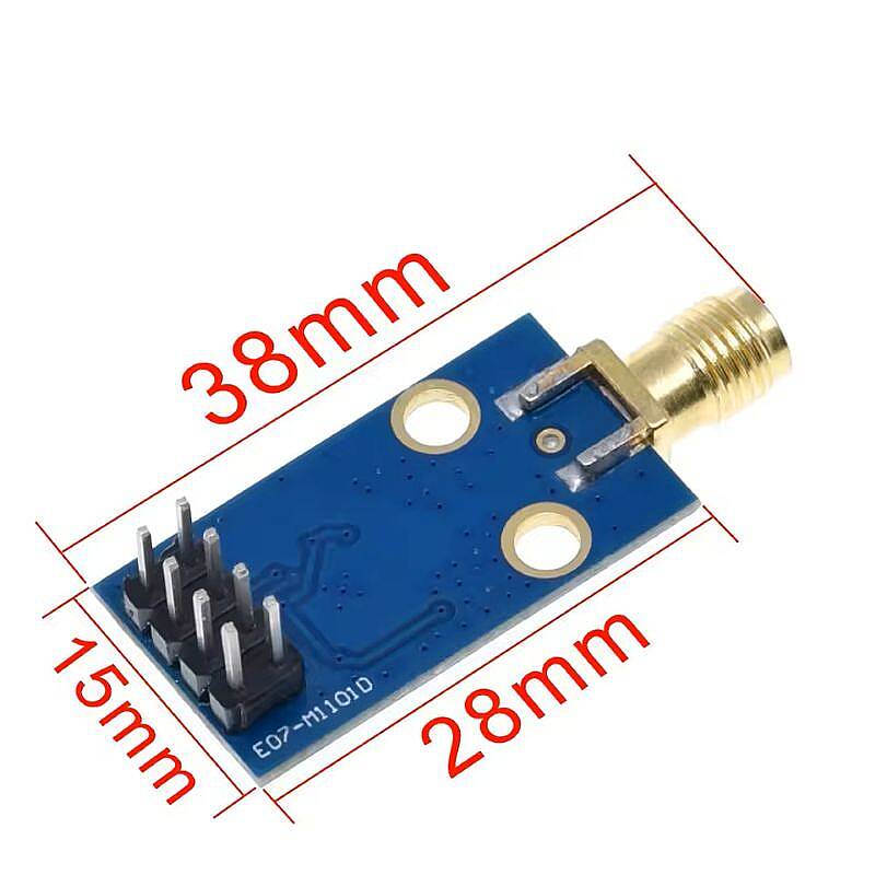 CC1101 433MHz SPI RF Kablosuz Haberleşme Modülü - Alıcı Verici - 4