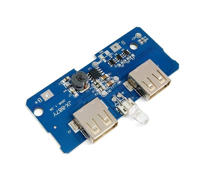 Çift USB Çıkışlı Powerbank Modülü - 2A - 1