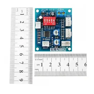 CPU Fan Hız Kontrol Modülü - Yüksek Sıcaklık Alarmı - 3 data-big=
