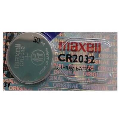 CR2032 Maxell 3V Lityum Düğme/Para Pil - 1 data-big=