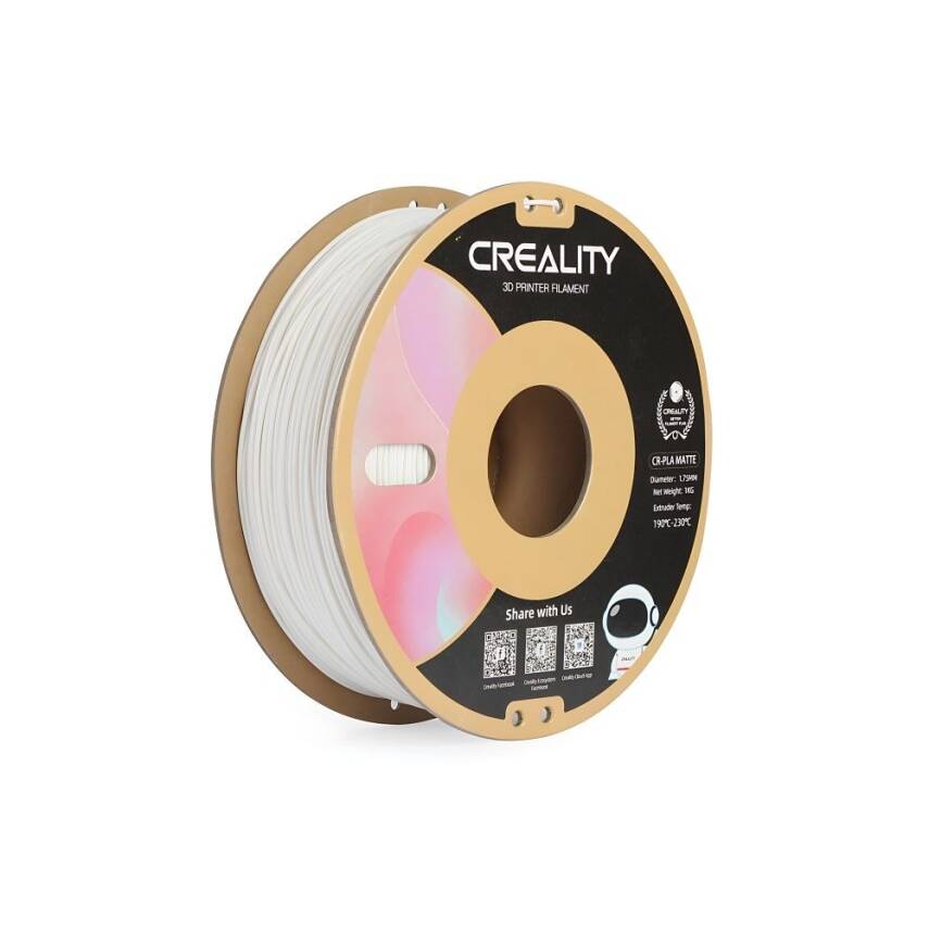 Creality CR-PLA Matte Beyaz Filament 1.75mm 1000gr - 1