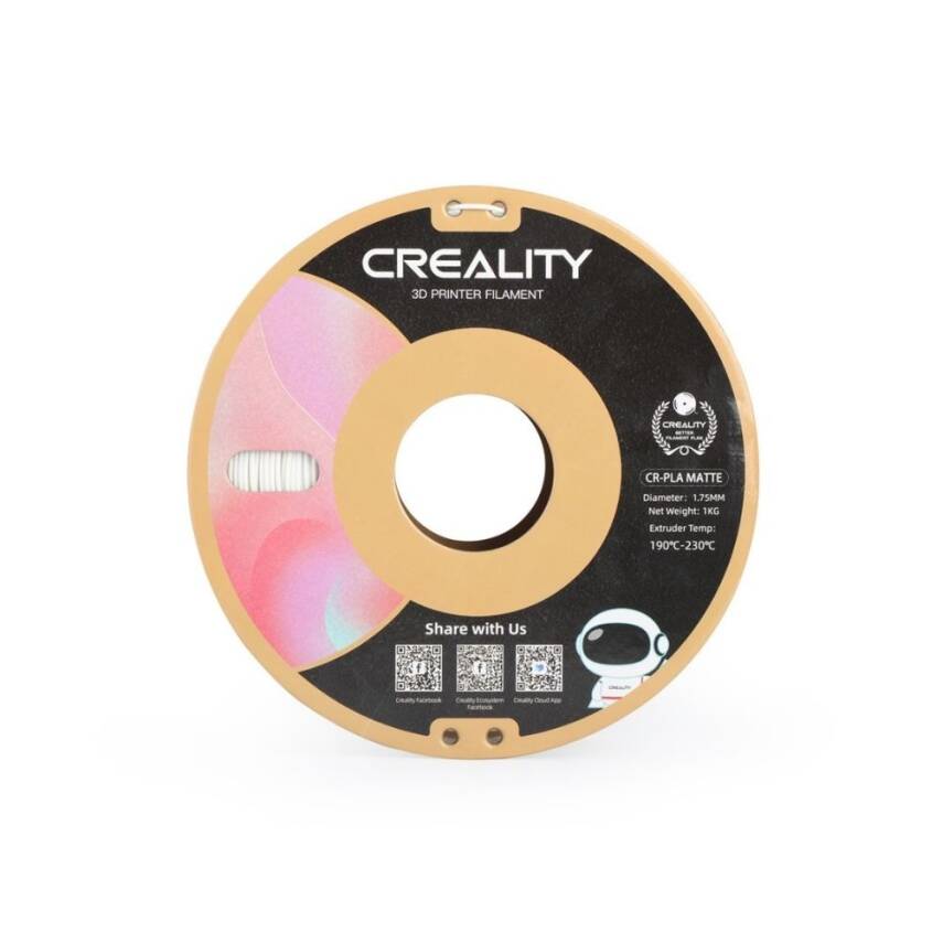 Creality CR-PLA Matte Beyaz Filament 1.75mm 1000gr - 2