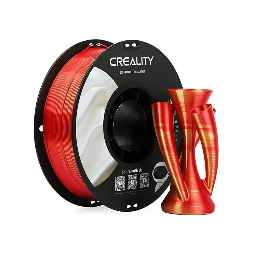 Creality CR-PLA Silk Altın-Kırmızı Filament 1.75mm 1000gr - Creality 3D