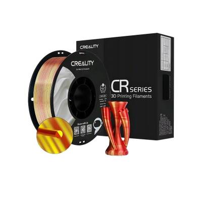 Creality CR-PLA Silk Altın-Kırmızı Filament 1.75mm 1000gr - 3 data-big=