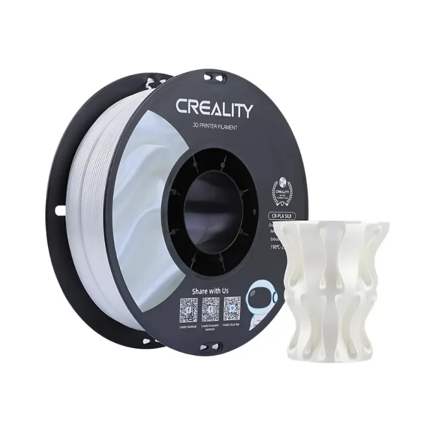 Creality CR-PLA Silk Beyaz Filament 1.75mm 1000gr - Creality 3D