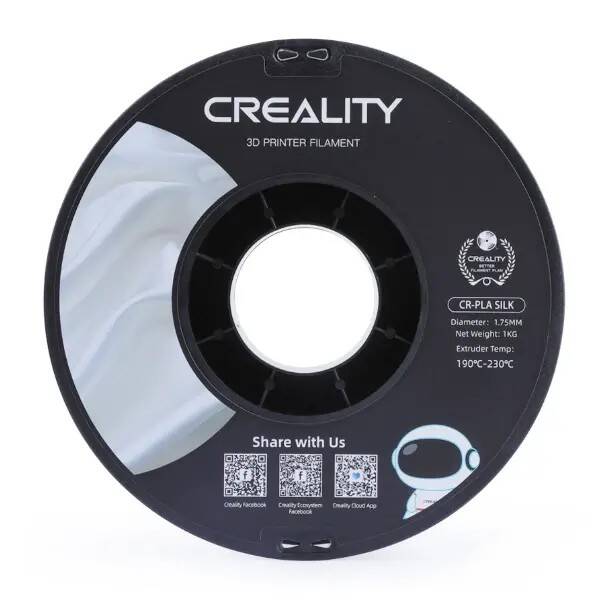 Creality CR-PLA Silk Mavi Filament 1.75mm 1000gr - 2