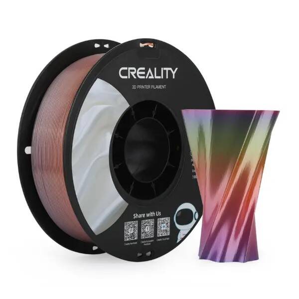 Creality CR-PLA Silk Rainbow Filament 1.75mm 1000gr - 1