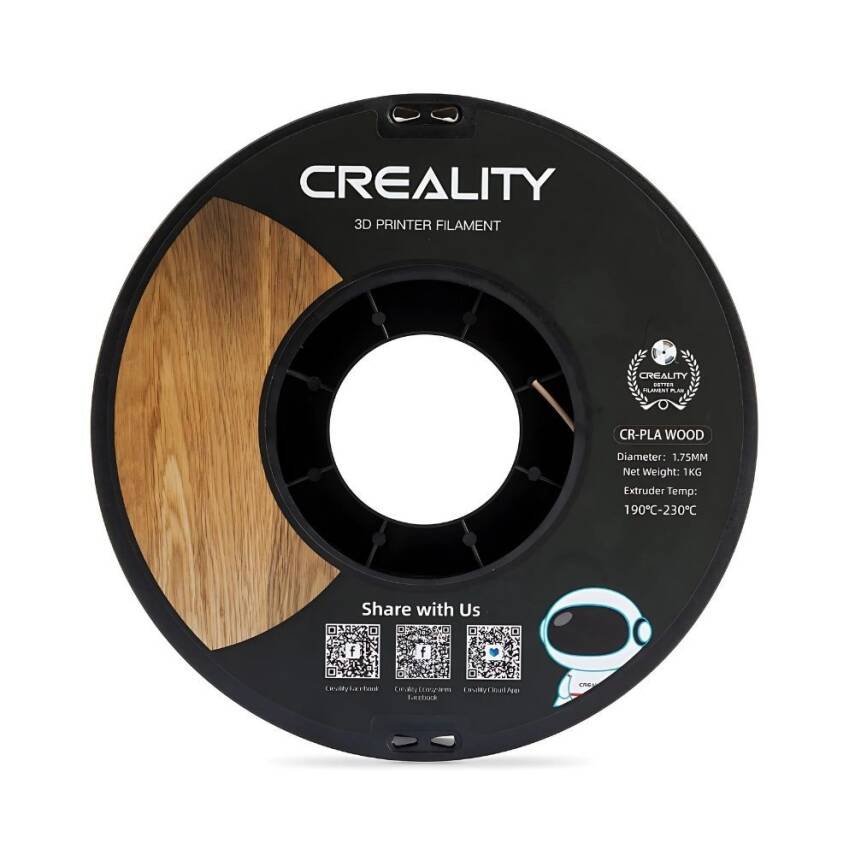 Creality CR-Wood Filament 1.75mm 1000gr - 2