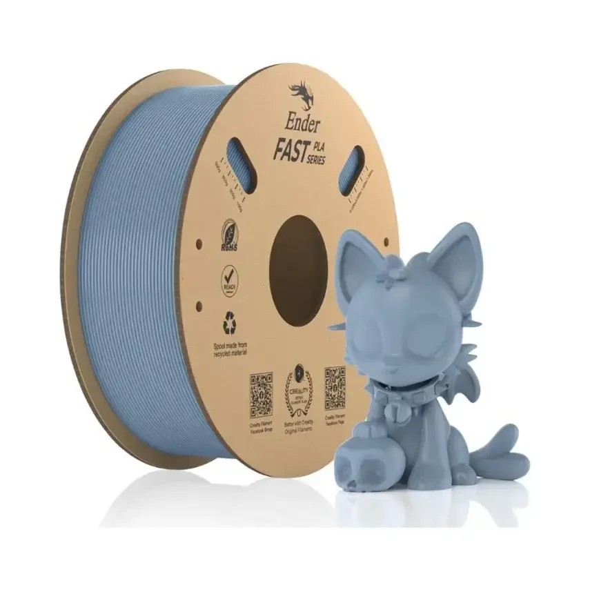 Creality Ender Fast PLA Açık Gri Filament 1.75mm 1000gr - Creality 3D