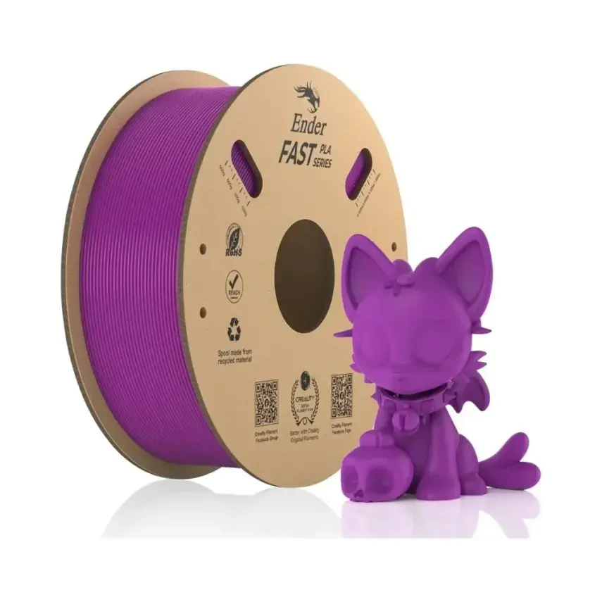Creality Ender Fast PLA Mor Filament 1.75mm 1000gr - Creality 3D