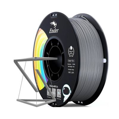 Creality Ender PLA+ Gri Filament 1.75mm 1000gr - Creality 3D (1)