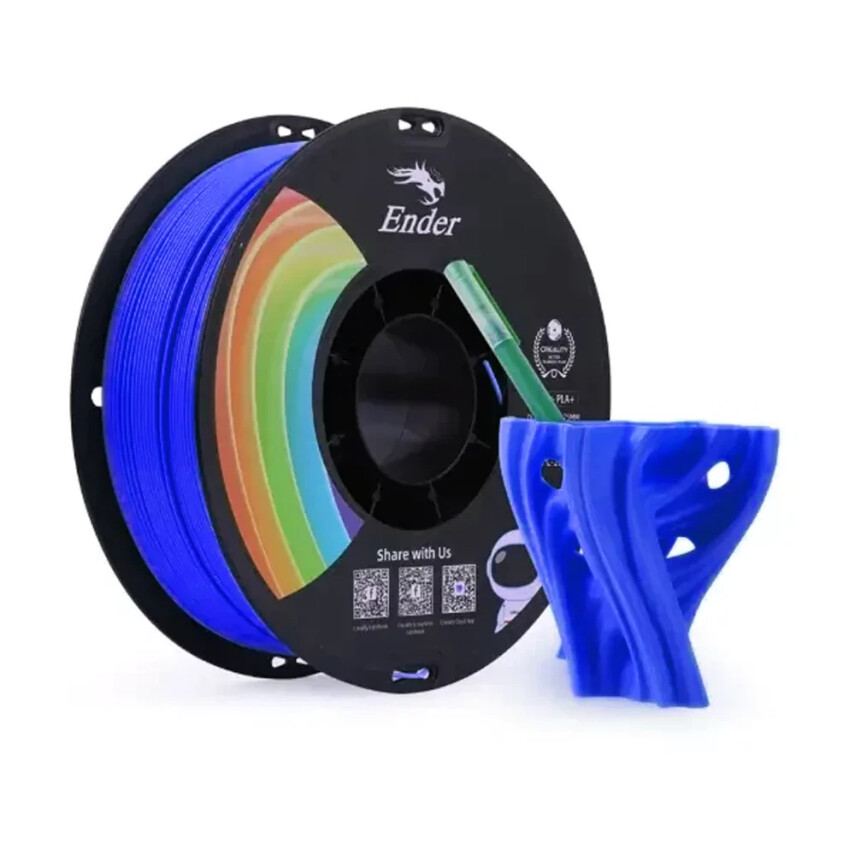 Creality Ender PLA+ Mavi Filament 1.75mm 1000gr - Creality 3D