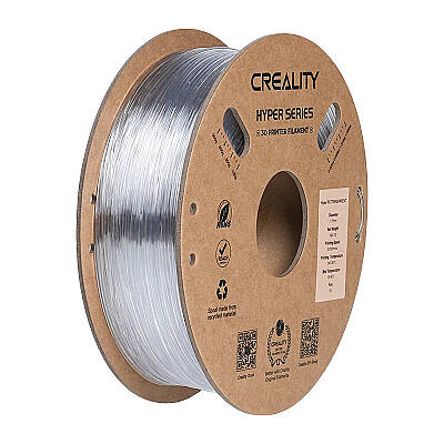Creality Hyper PC Transparan Filament 1.75mm 1000gr - Yüksek Isı ve Darbe Dayanımlı - 1