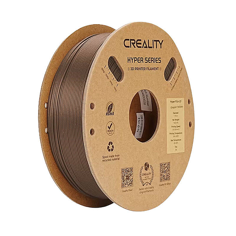 Creality Hyper PLA-CF Greyish Yellow Filament 1.75mm 1000gr - 1