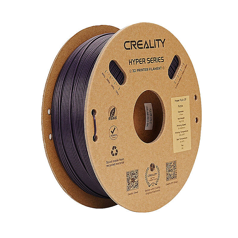 Creality Hyper PLA-CF Mor Filament 1.75mm 1000gr - 1