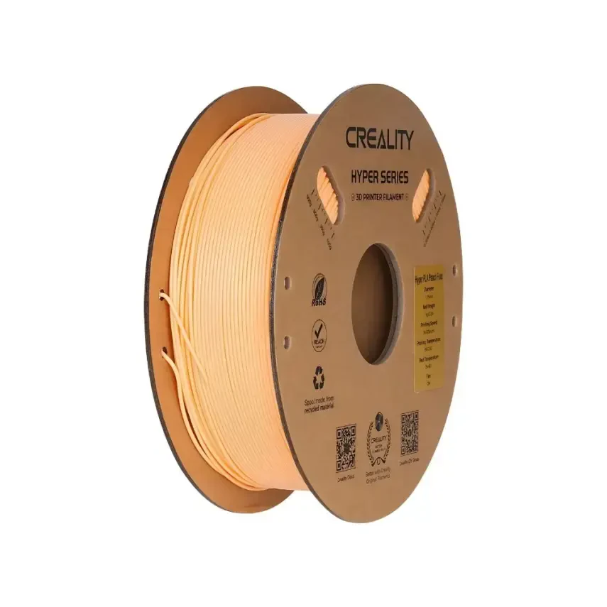 Creality Hyper PLA Peach Fuzz Filament 1.75mm 1000gr - 1