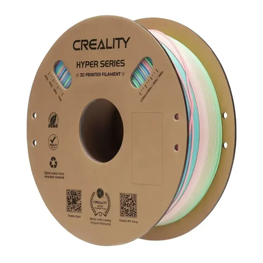 Creality Hyper PLA Rainbow Wild Blossom Long Filament 1.75mm 1000gr - 1