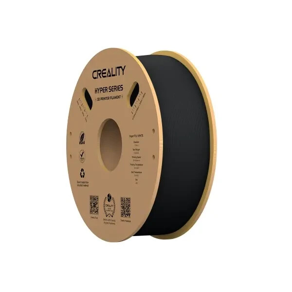 Creality Hyper PLA Siyah Filament 1.75mm 1000gr - 1