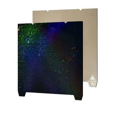 Creality K1 Max / Ender 3 V3 Plus Serisi Uyumlu Çift Taraflı PEI-PEY Star Yay Çeliği Tabla - 1 data-big=