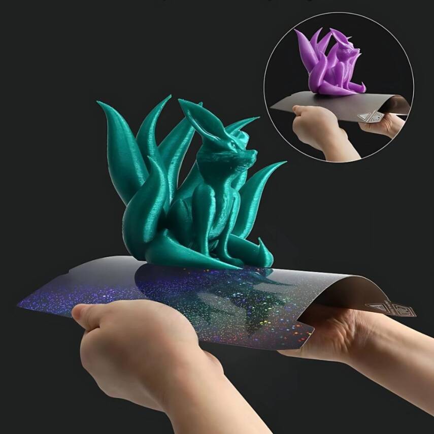 Creality K1 / Ender 3 V3 Serisi Uyumlu Çift Taraflı PEI-PEY Yay Çeliği - 3