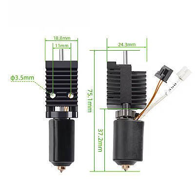 Creality K2 Plus Uyumlu Seramik Full Hotend Kit - 3 data-big=