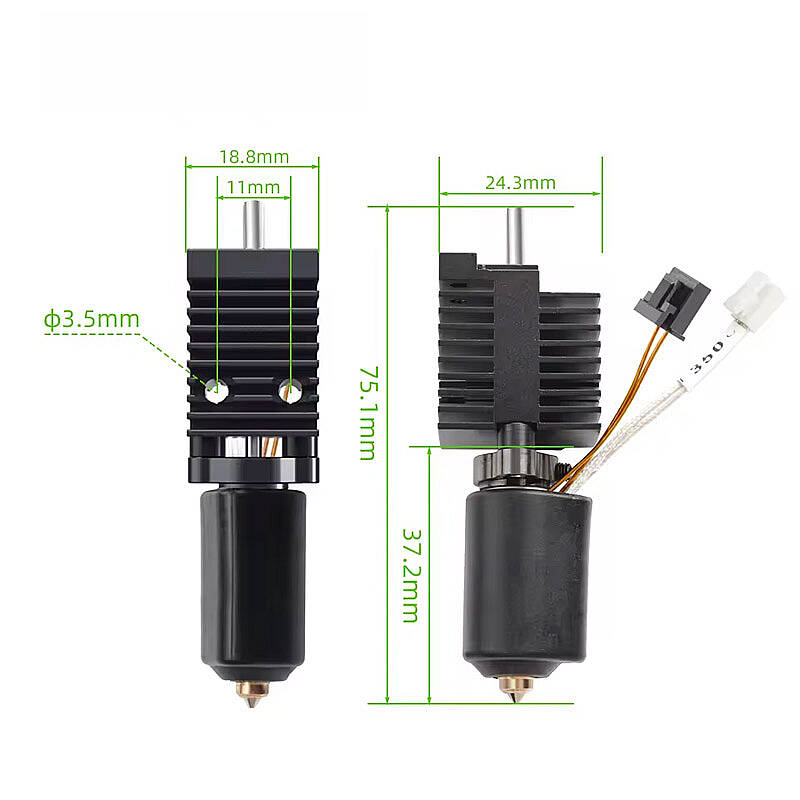 Creality K2 Plus Uyumlu Seramik Full Hotend Kit - 3