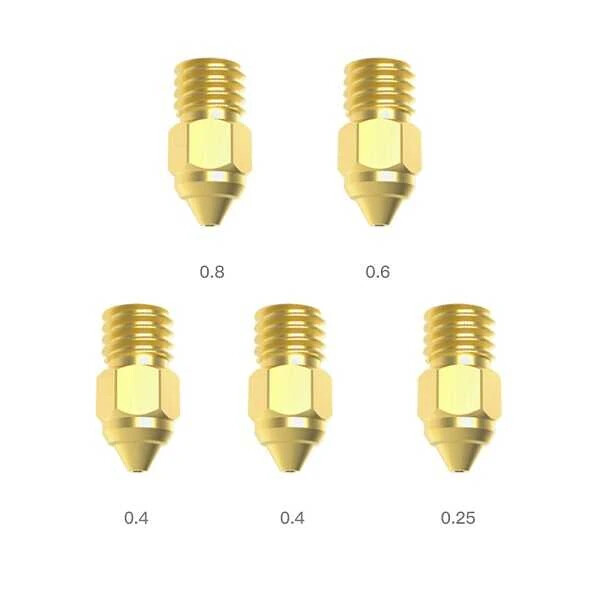 Creality MK-ST Nozzle Seti - 5 Parça - 1
