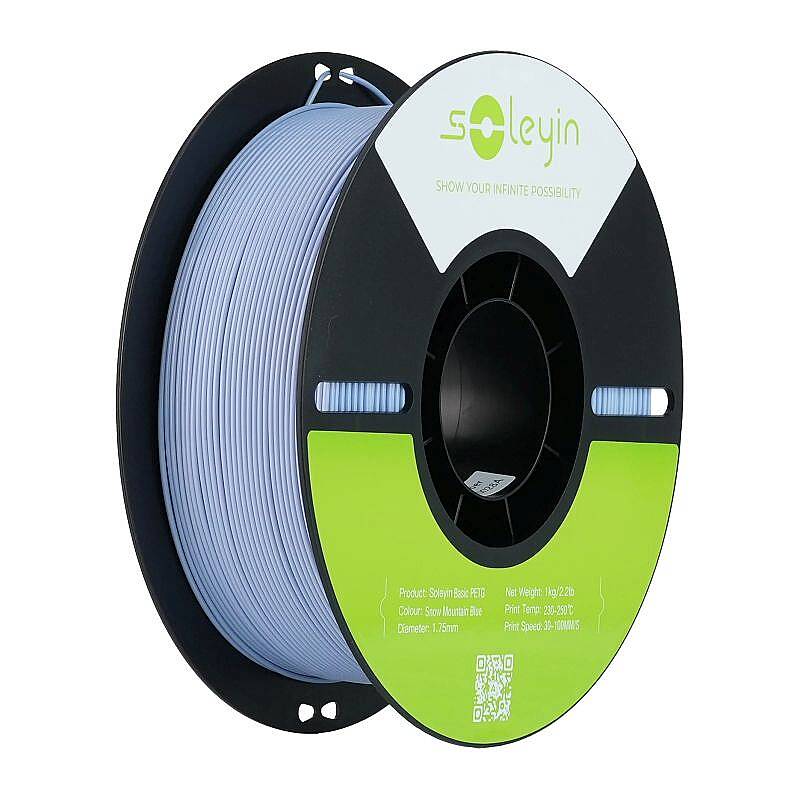 Creality Soleyin Basic PETG Snow Mountain Blue Filament 1.75mm 1000gr - 1