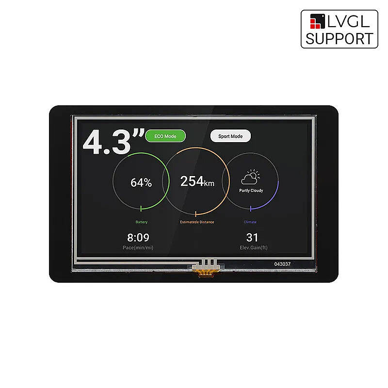CrowPanel Basic 4.3