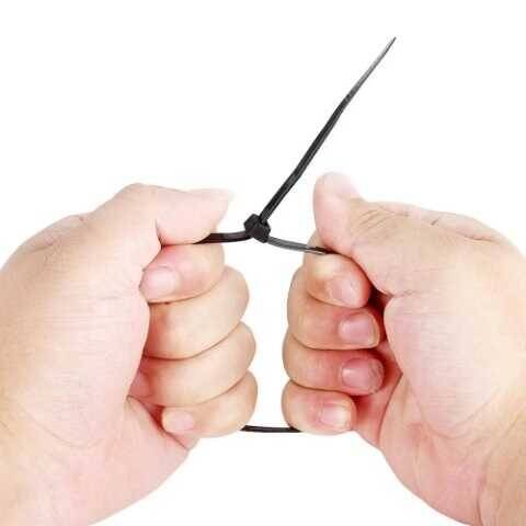 2.5mm x 150mm Kablo Bağı (100 adet) - Siyah - CT 25150-S - 4