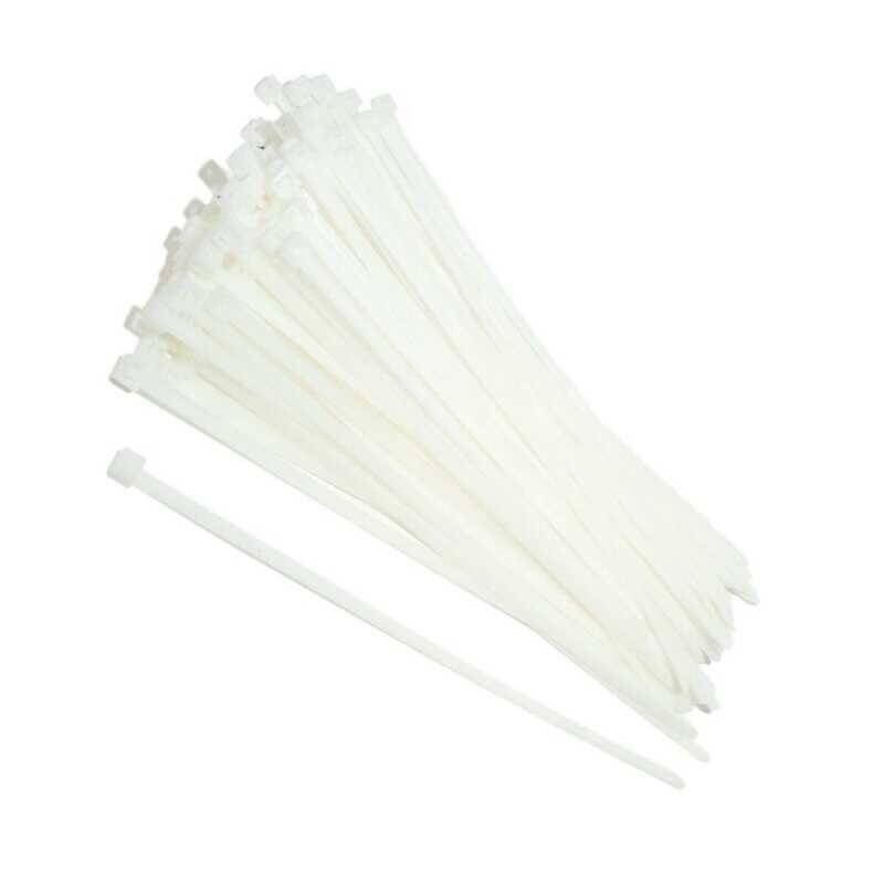 2.5mm x 200mm Kablo Bağı (100 adet) - Beyaz - CT 25200-B - 1