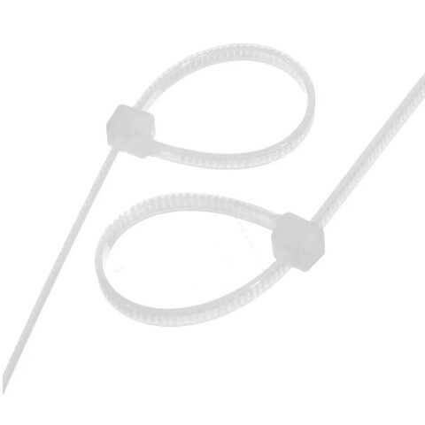 2.5mm x 200mm Kablo Bağı (100 adet) - Beyaz - CT 25200-B - 3