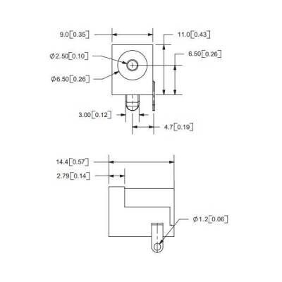 DC Barrel Jak 2.5mm - Dişi - 3 data-big=