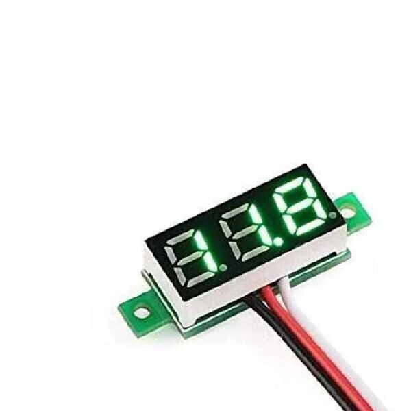 Dijital DC Voltmetre - Yeşil - 1