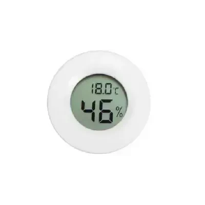 Dijital Isı ve Nem Ölçer - Beyaz - 1 data-big=