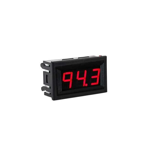 Dijital Voltmetre AC 30-500V - Kırmızı - 1