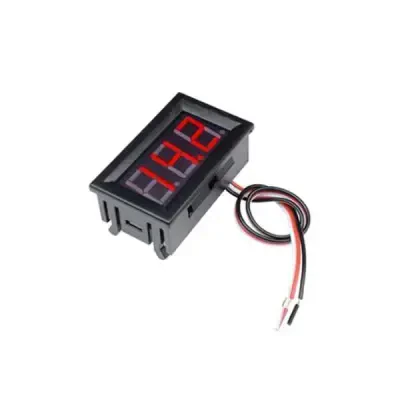 Dijital Voltmetre DC 0-100V - Kırmızı - 1 data-big=