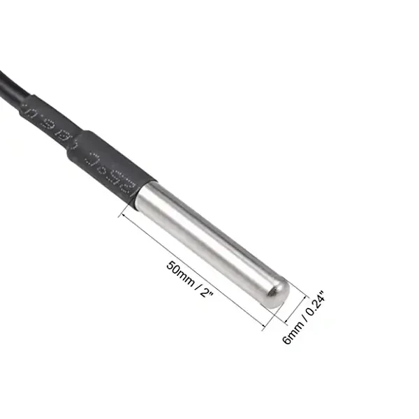 DS18B20 Su Geçirmez Isı Sensörü - 3 Metre - 2