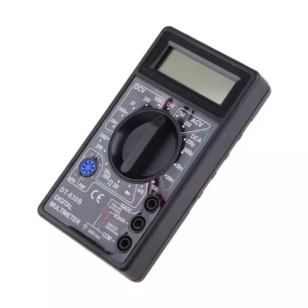 DT-830B Dijital Multimetre - Siyah - 2