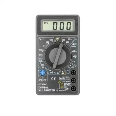 DT-830D Dijital Multimetre - Siyah - 1 data-big=