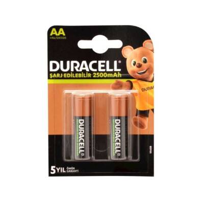 Duracell 1.2V 2500 mAh AA Şarjlı Kalem Pil 2'li - DURACELL