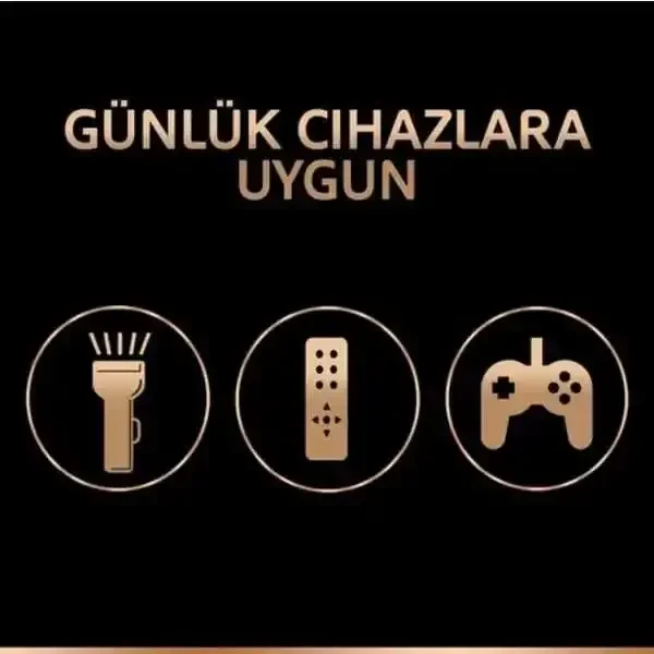 Duracell Alkalin 9 Volt Pil - 4