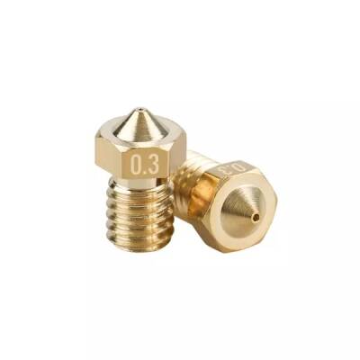 E3DV6 0.3mm Pirinç Nozzle - 2.85mm Filament Uyumlu - 2 data-big=