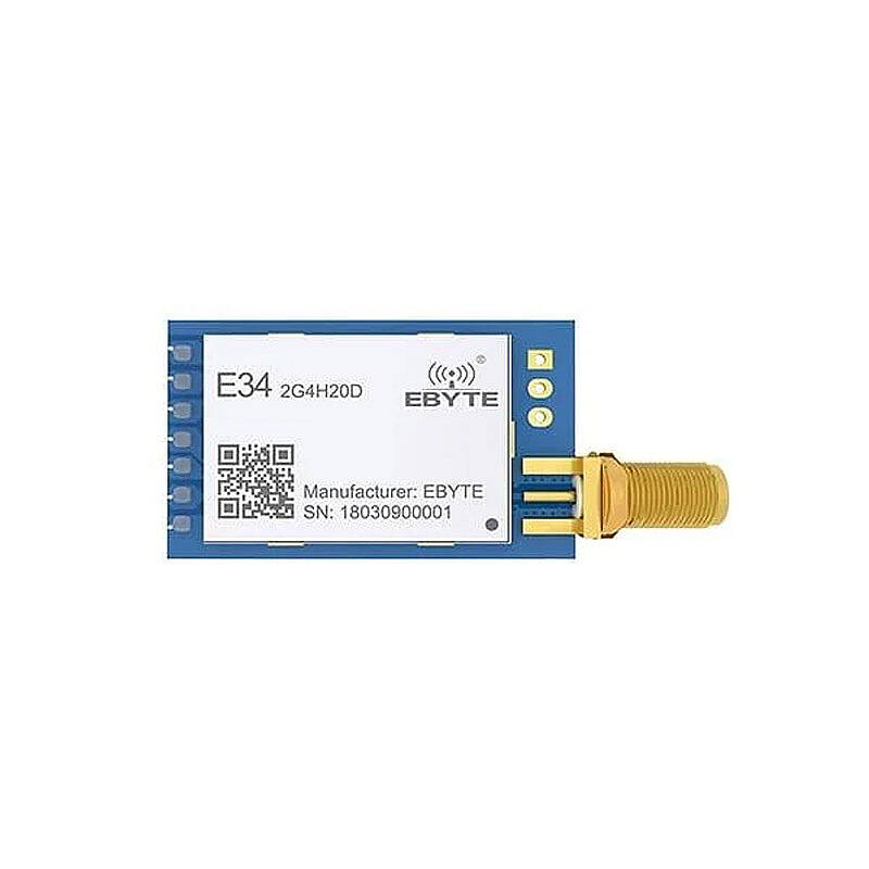 EBYTE E34-2G4H20D 2.4GHz nRF24L01P Kablosuz RF Modülü - 20dBm - 2
