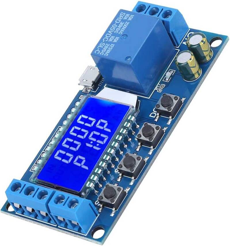 Ekranlı Zaman Ayarlı Röle Modülü XY-LJ02 - 1
