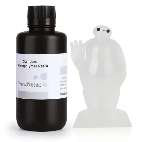 ELEGOO 3D Yazıcı Standart Reçine - Yarı Saydam - 1Kg - 1