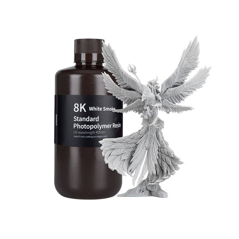 ELEGOO 8K Standart Fotopolimer Reçine - Dumanlı Beyaz - 1kg - 1
